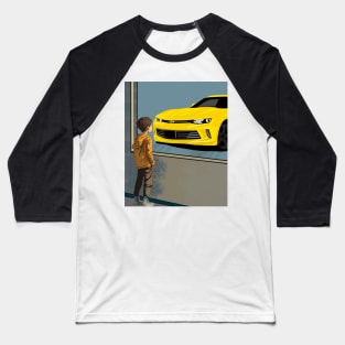 Chevrolet Camaro Kids Dream Baseball T-Shirt